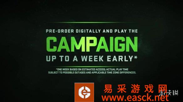 剧情党狂喜!《COD19》预购玩家 可提前一周游玩战役