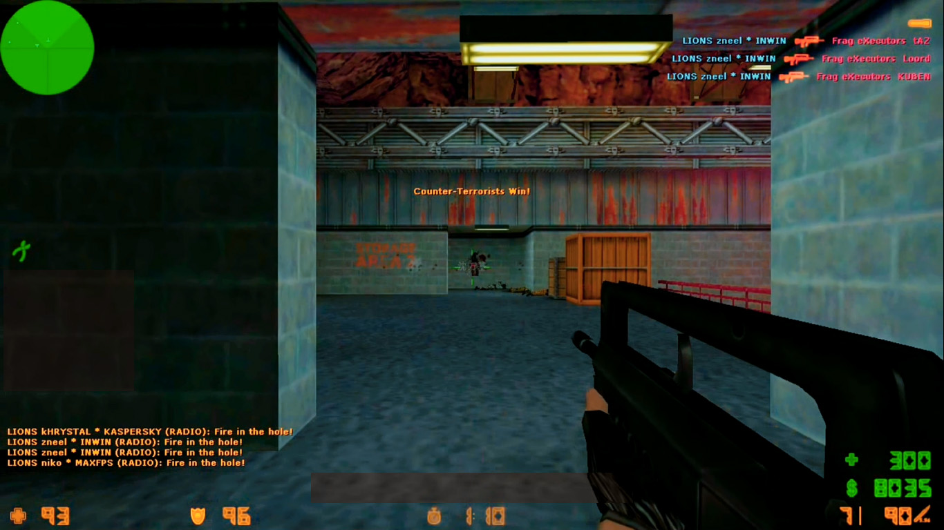 面对世界第一强队 上半场2\-13惨输 下半场zneel用神器famas 翻盘