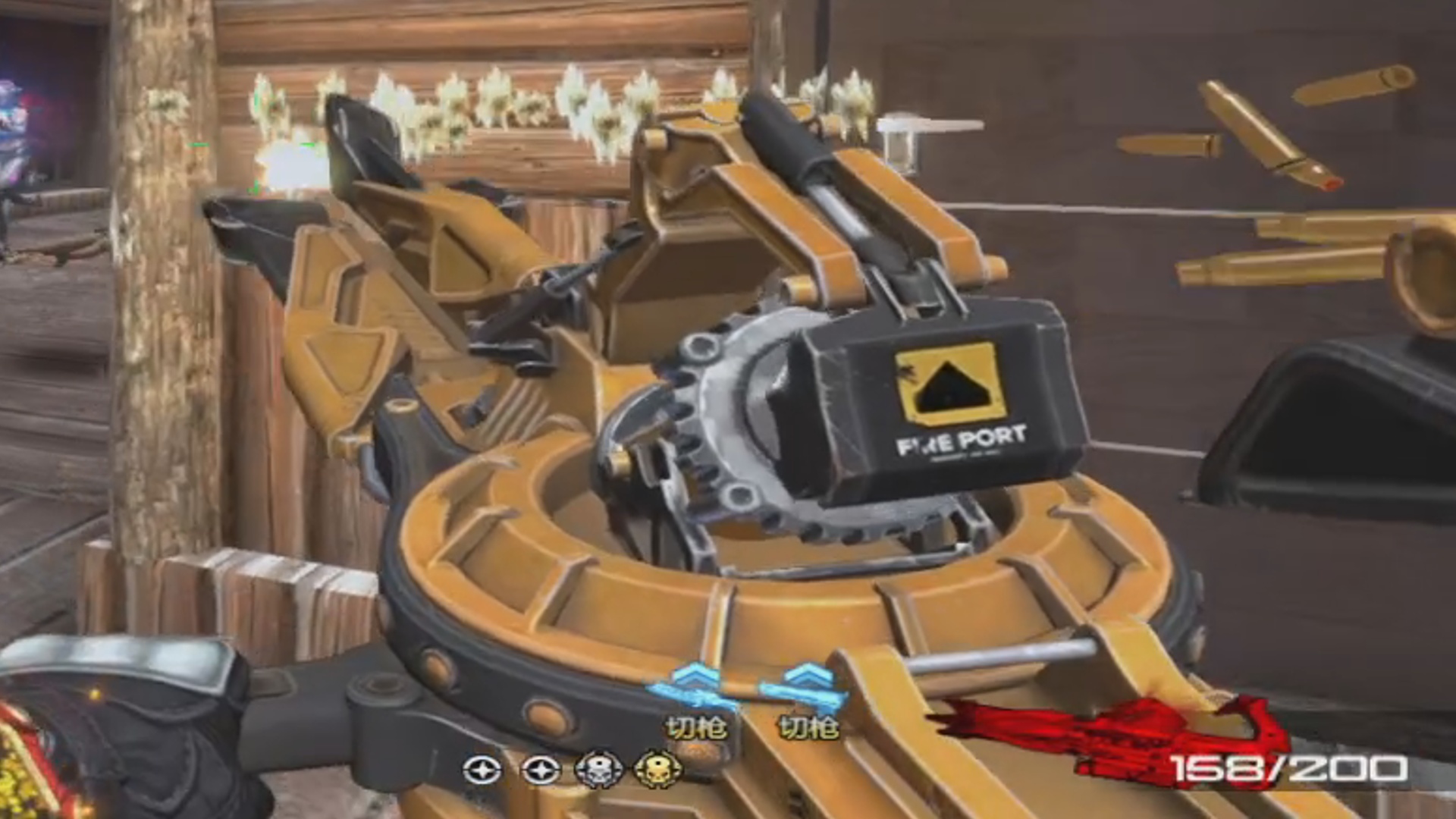 挖掘机改造成加特林打爆破？