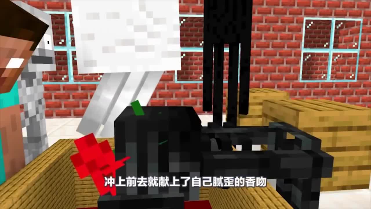 我的世界奇妙物语：睡美男小黑！一吻之下起死回生
