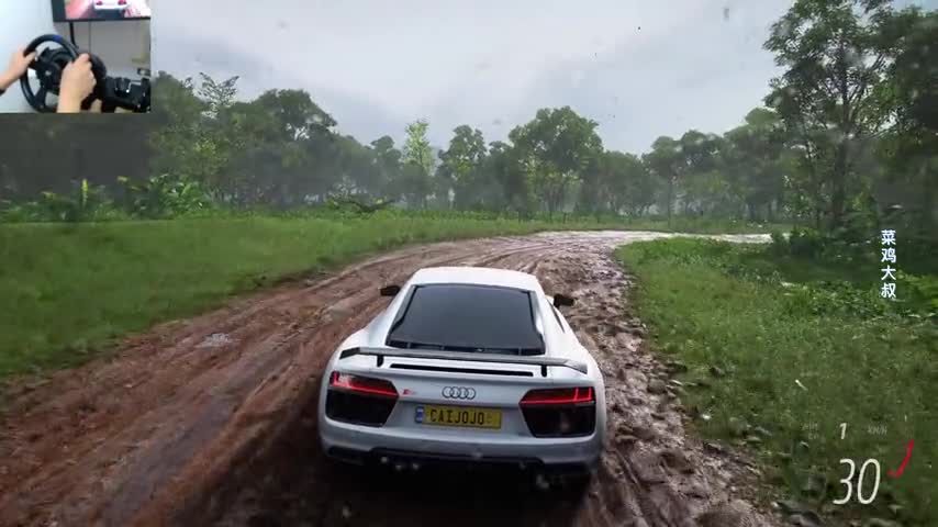 试驾 650马力的2016款 奥迪 R8 V10 PLUS 【极限竞速地平线5】