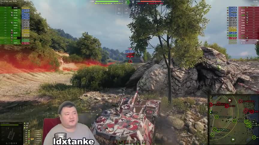 【坦克世界】K91PT生扛白兔手接183 E3布拉格手撕脆皮鸡