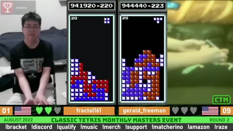 俄罗斯方块：老牌选手真人不露相，搬运20000方块，完成42级消除