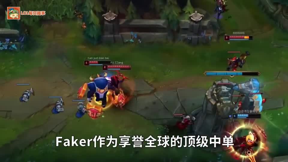 当Faker遇到世界第一亚索，直接人都被秀傻了，隔墙Q人太离谱！