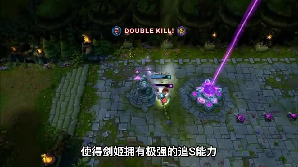 LOL她曾是无数玩家的信仰，一个被捧上神坛的英雄，号称脆皮杀手！