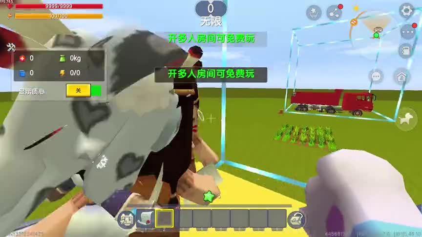 迷你世界：驾驶挖掘机，水说没有驾驶证，还好粉丝有
