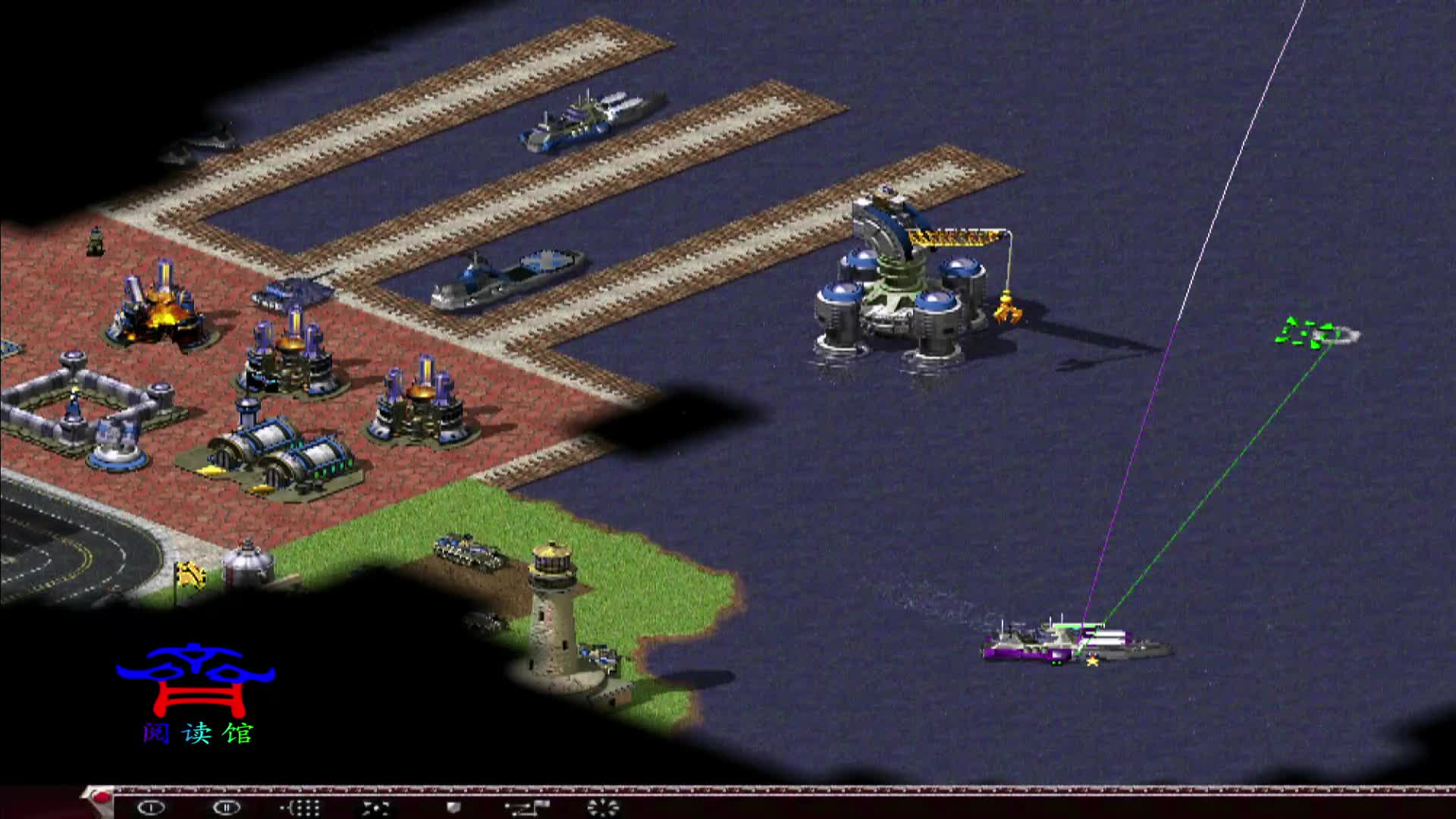 俘虏的无畏级战舰被海豚伏击了，探路失败