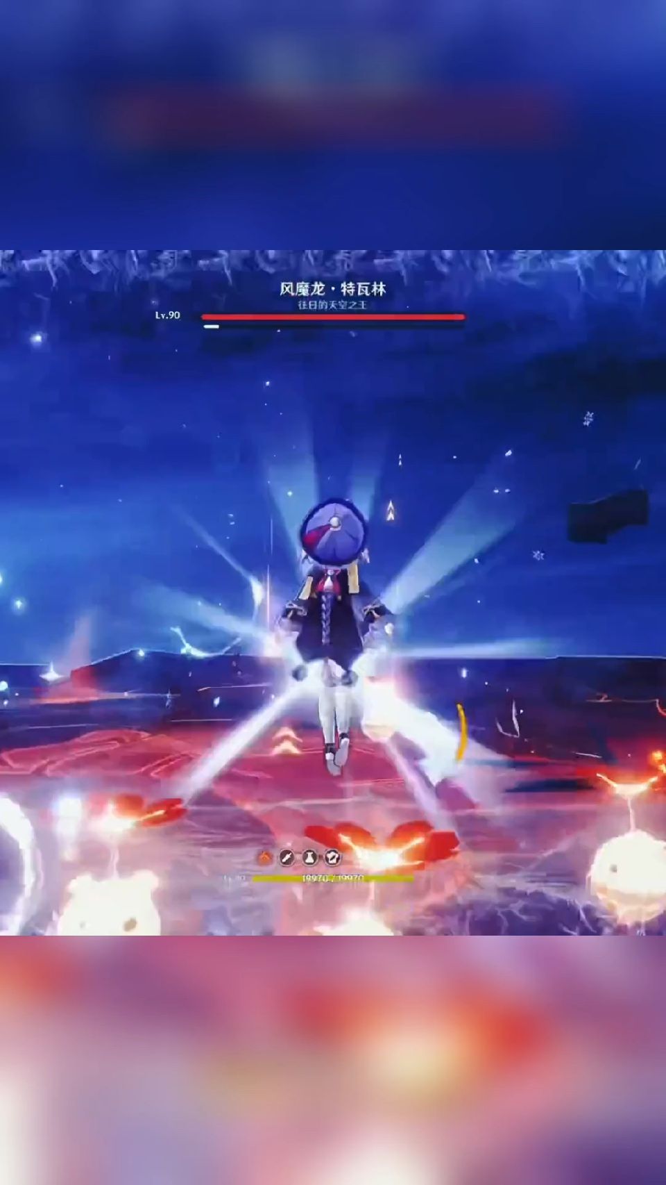 原神：七七空中秒龙，是五星角色的伤害