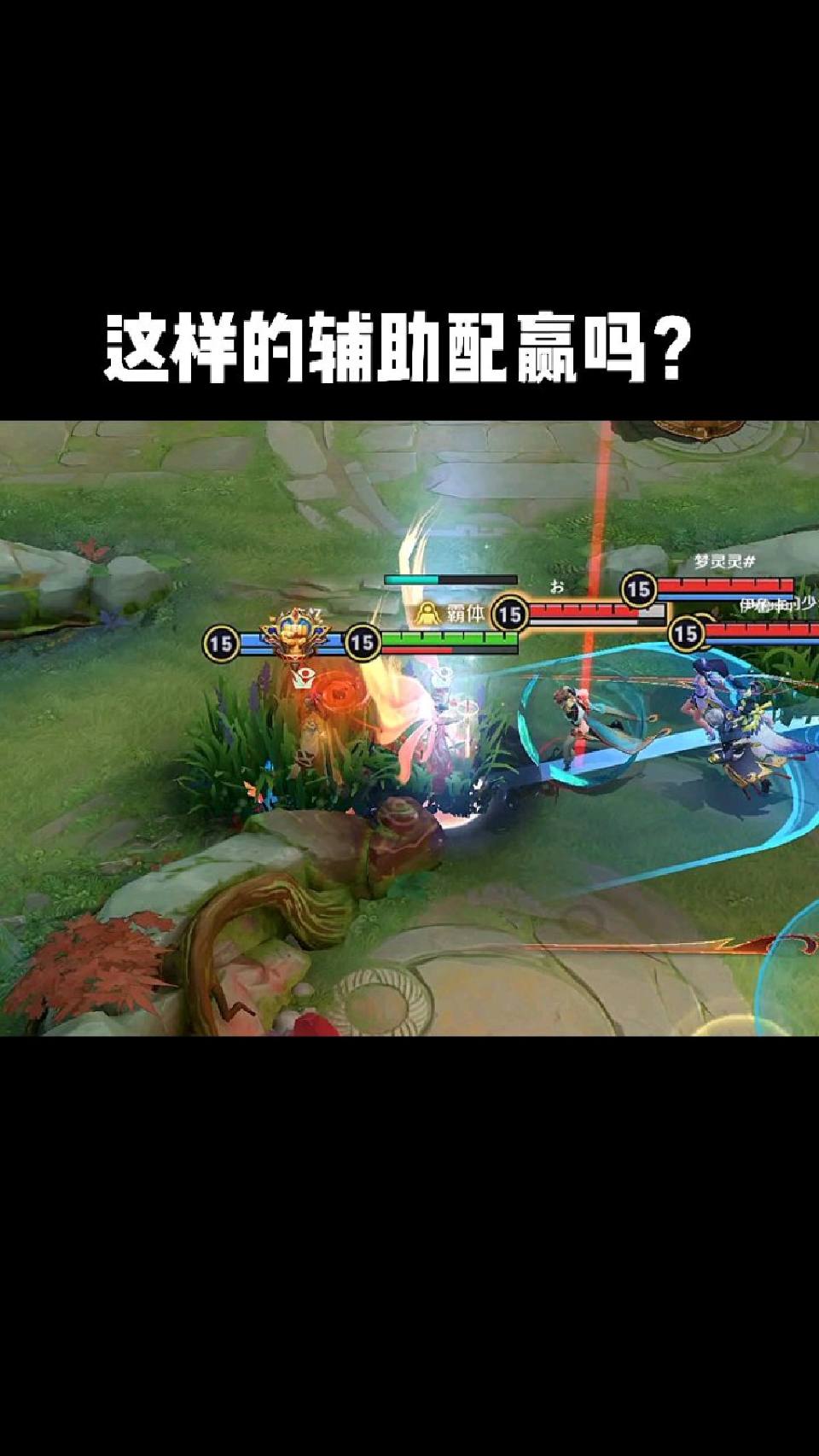 这样的辅助配赢吗？