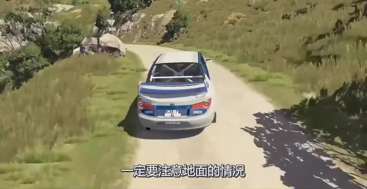 汽车遇上钢钉路障会怎样？3D模拟全过程，场面一度失控