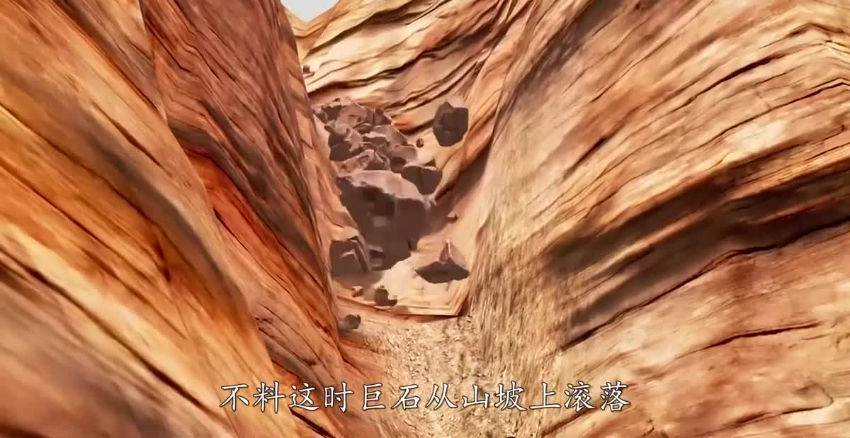当汽车遇见山体滑坡会发生什么？3D模拟实验，场面惊心动魄