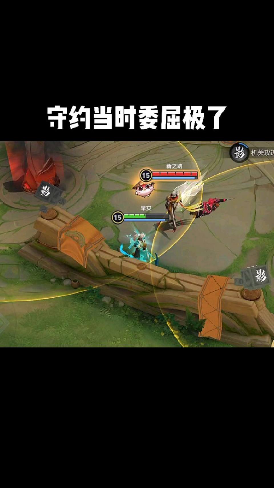 守约当时委屈极了