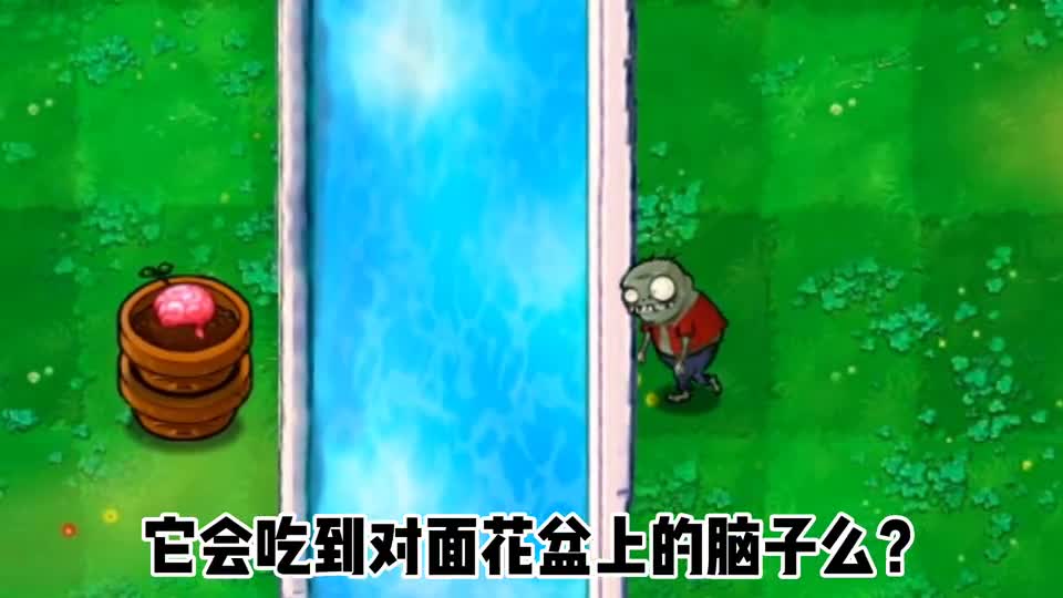 植物大战僵尸：这个水沟不太深