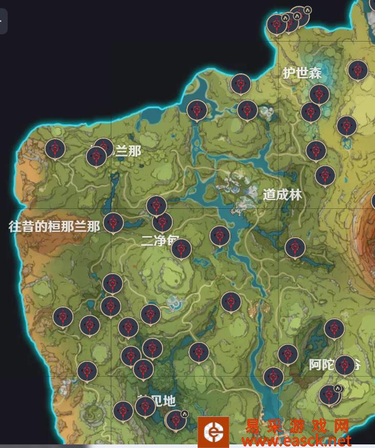 原神须弥限时挑战位置大全