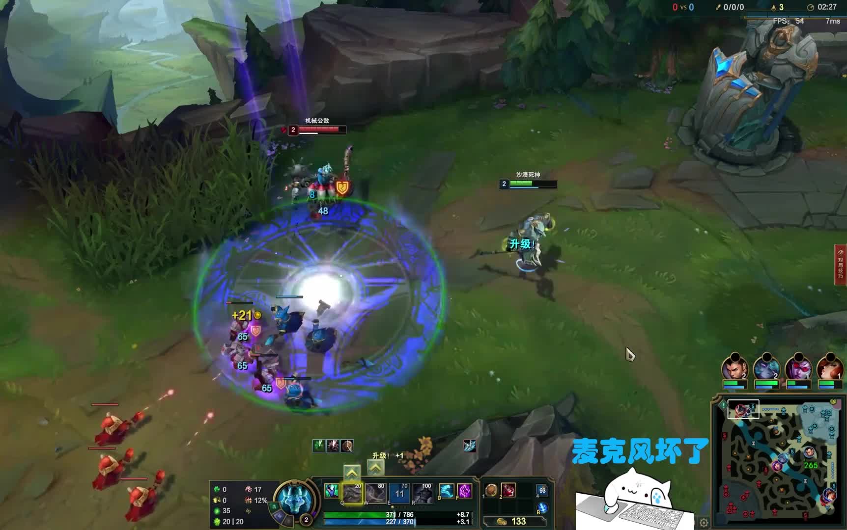 狗头遇到了一个会玩的兰博，但很可惜，狗头是真的苟！