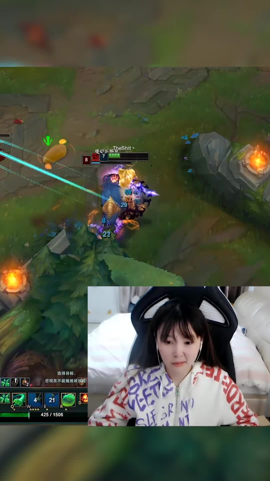 LOL酥酥：扎克自信单挑狗熊，对面血条竟纹丝不动？人傻了