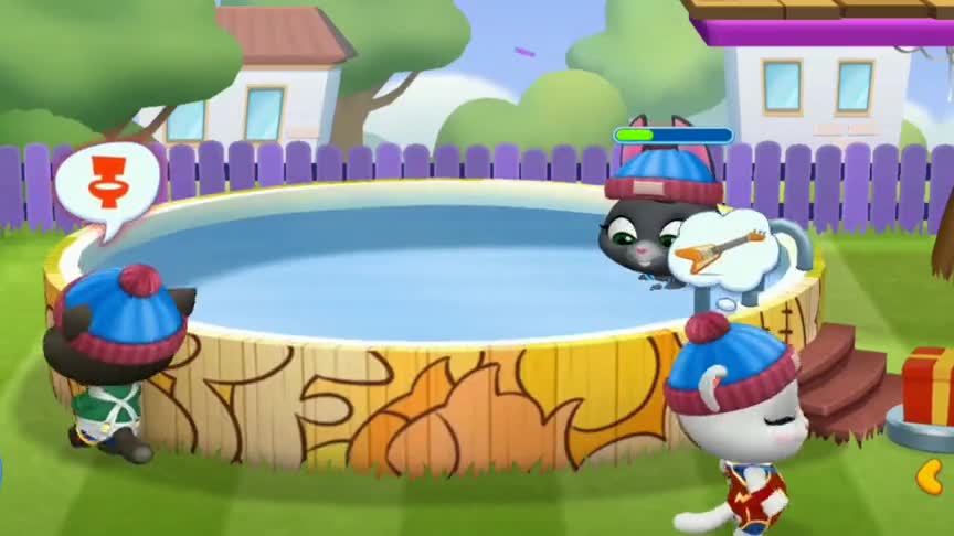 汤姆猫游戏 安吉拉和汤姆猫的合奏