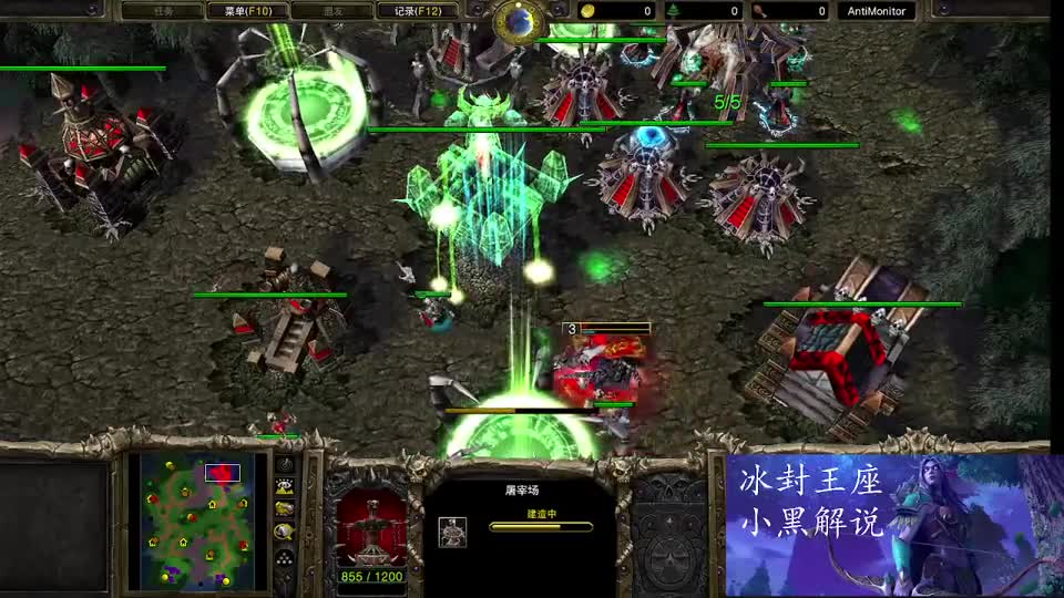 魔兽争霸小黑解说：今天又是被跑坦克的一天！PCg123 VS TGW