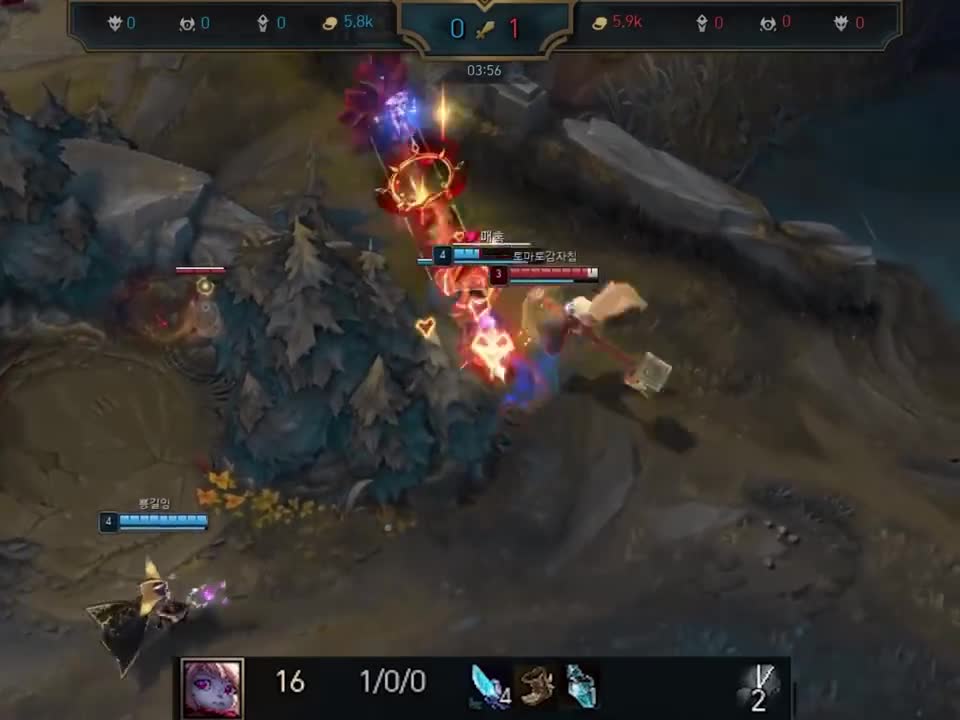 TheShy和朋友五黑，锤形态小炮抓爆全场，原来打野没那么难抓人。#游戏  #游戏梦想家第二季