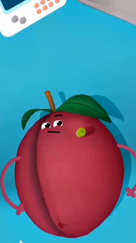 小游戏，桃子的身上有只虫子