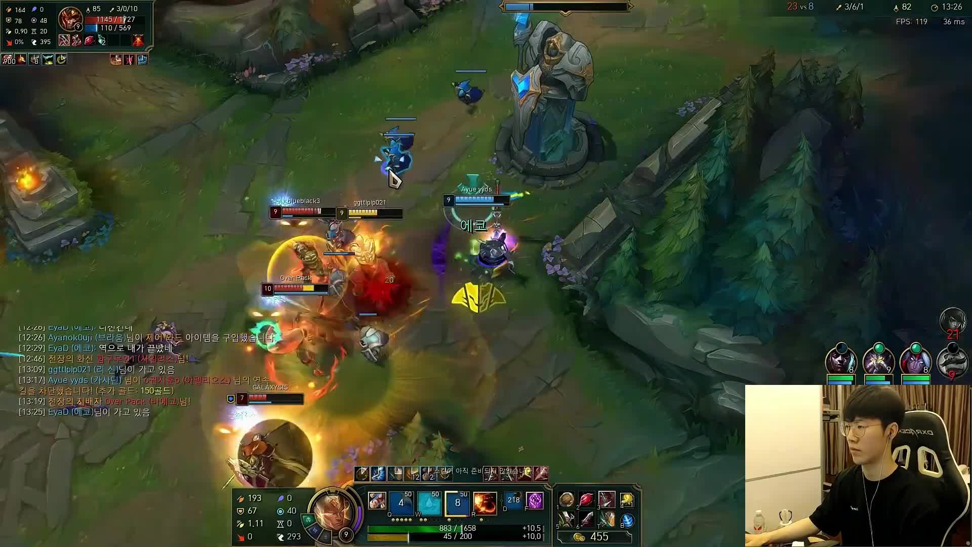 shy哥的盲仔也是6的飞起，但是对手也不是吃素的！