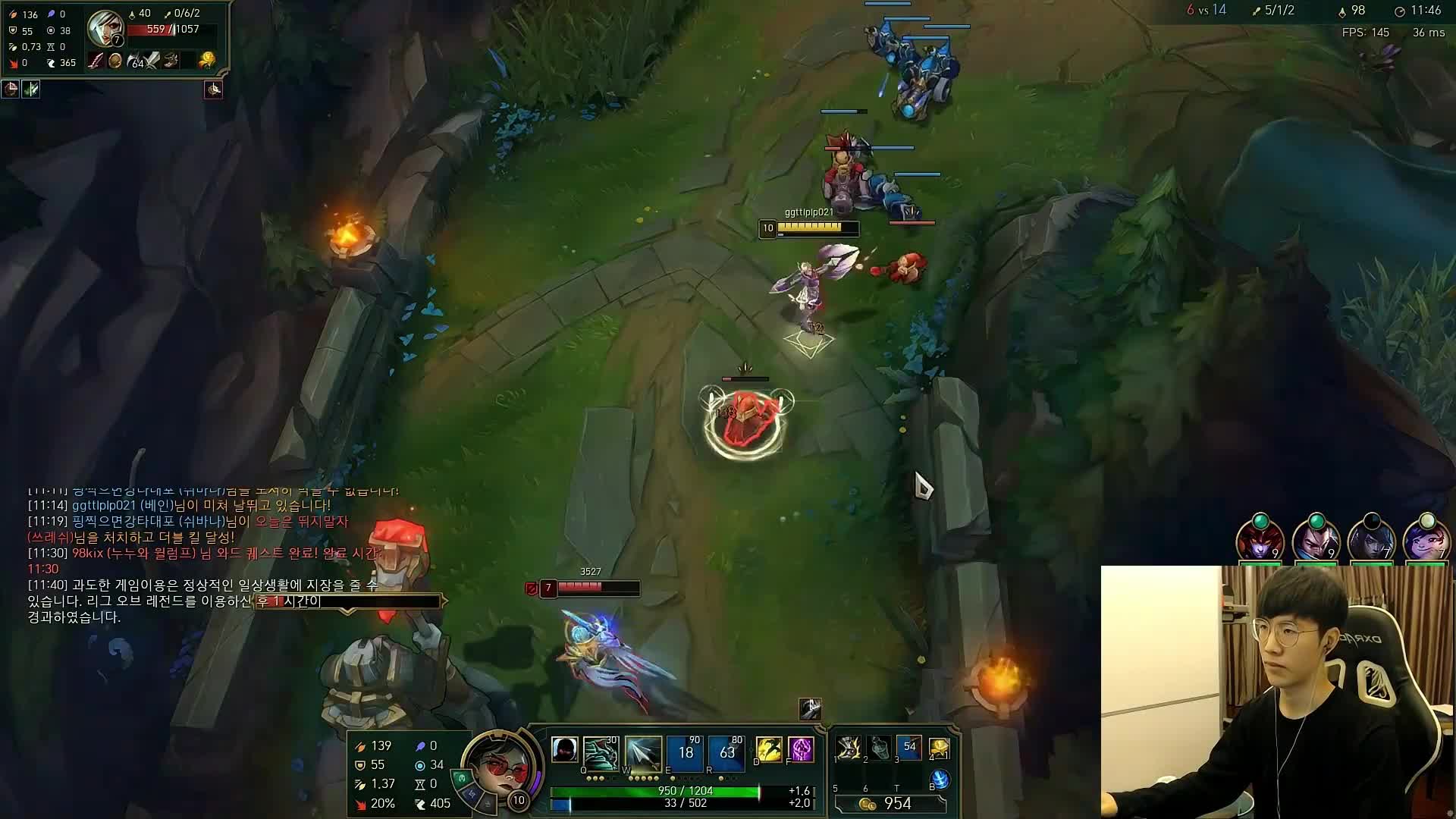 IG时期的shy哥直播第一视角，瑞文全程狂喷阿西吧！