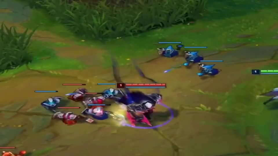 一级诺手在剑姬面前就是个笑话