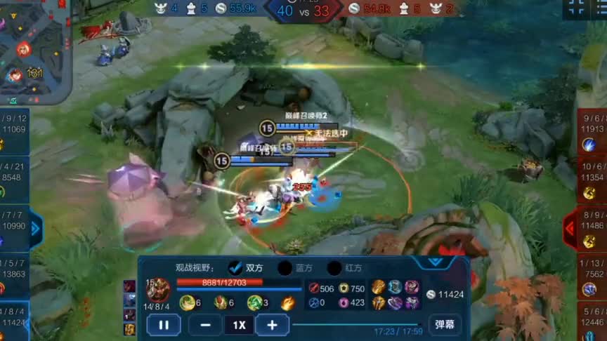 巅峰赛惩戒黄刀流关羽豪取五杀，队友：这野马比疾跑流还牛逼！