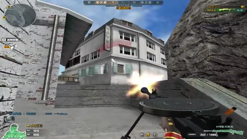 穿越火线：鹰眼呆得住安逸点位，这刷屏真不错！