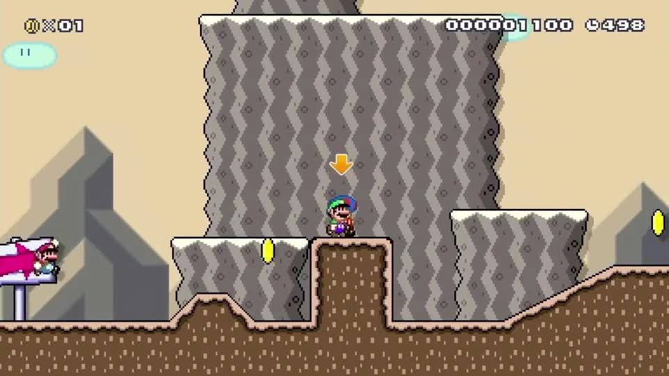 马里奥制造2 上分儿对战（545）天空闪过一道光；留汤不成变喝汤！