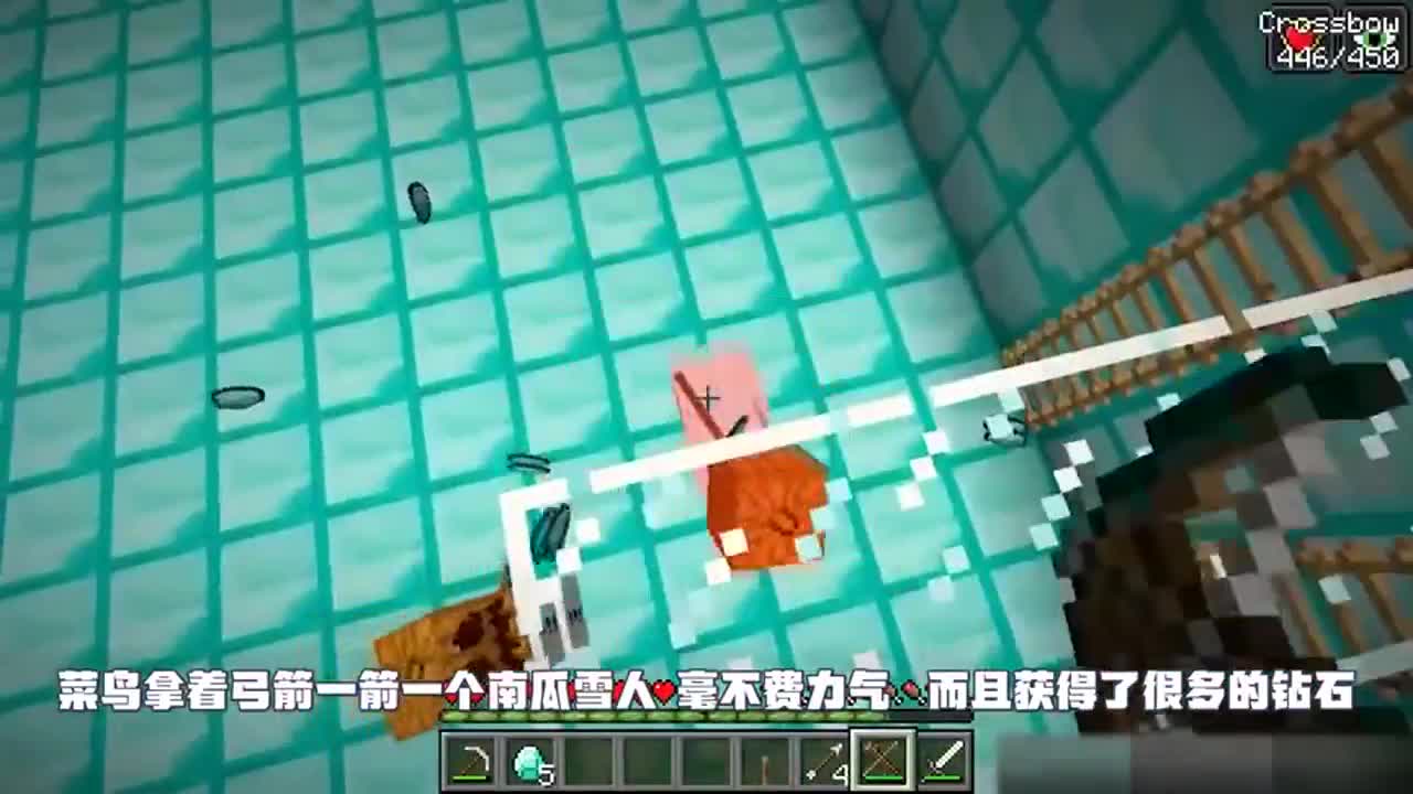 我的世界：菜鸟vs专家，没见过的变异怪物！