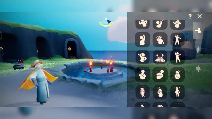 光遇：9.8圣岛先祖返场，道具动作预览，还有新躺椅