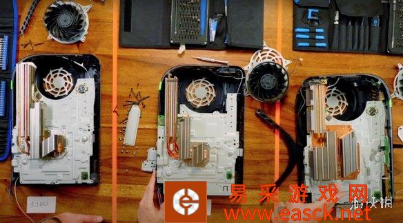 PS5新机型CFI-1200拆解!内部设计大改 更轻 功耗更低