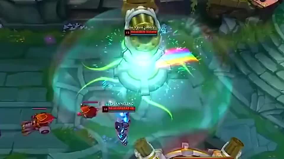 听说无限火力出了新玩法，一个大招过去，别人打不到你！