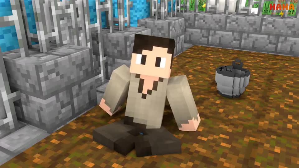 我的世界动画\-小僵尸和霸王龙