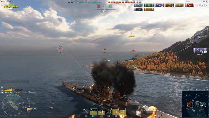 战舰：“大选帝侯”全场7杀31万伤害，这么猛的战绩，原因只有一个！