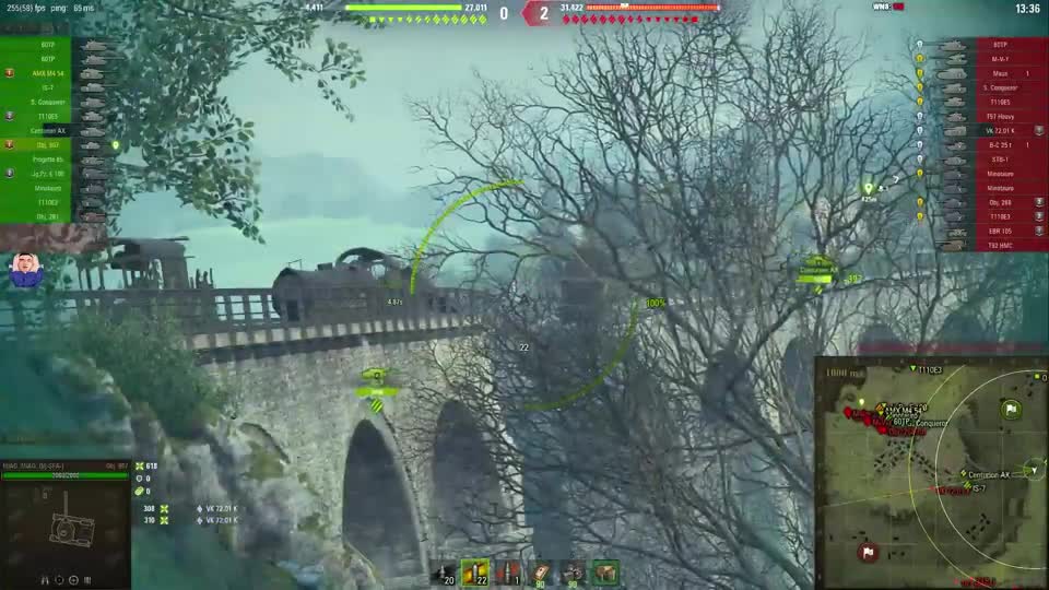 坦克世界：黑枪狗的必死局，居然赢了（907工程） #游戏精彩时刻 #坦克世界