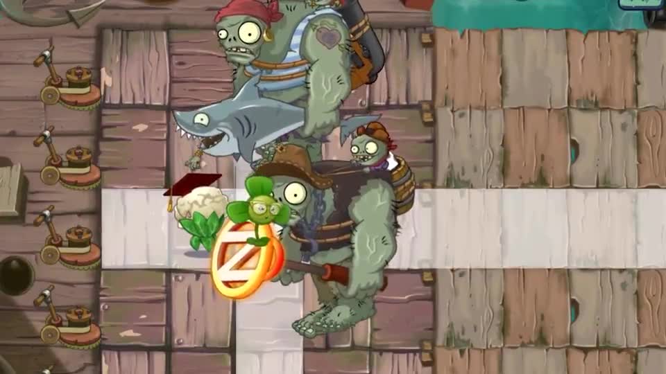 植物大战僵尸：新的战术风扇登场！巨人僵尸也行！