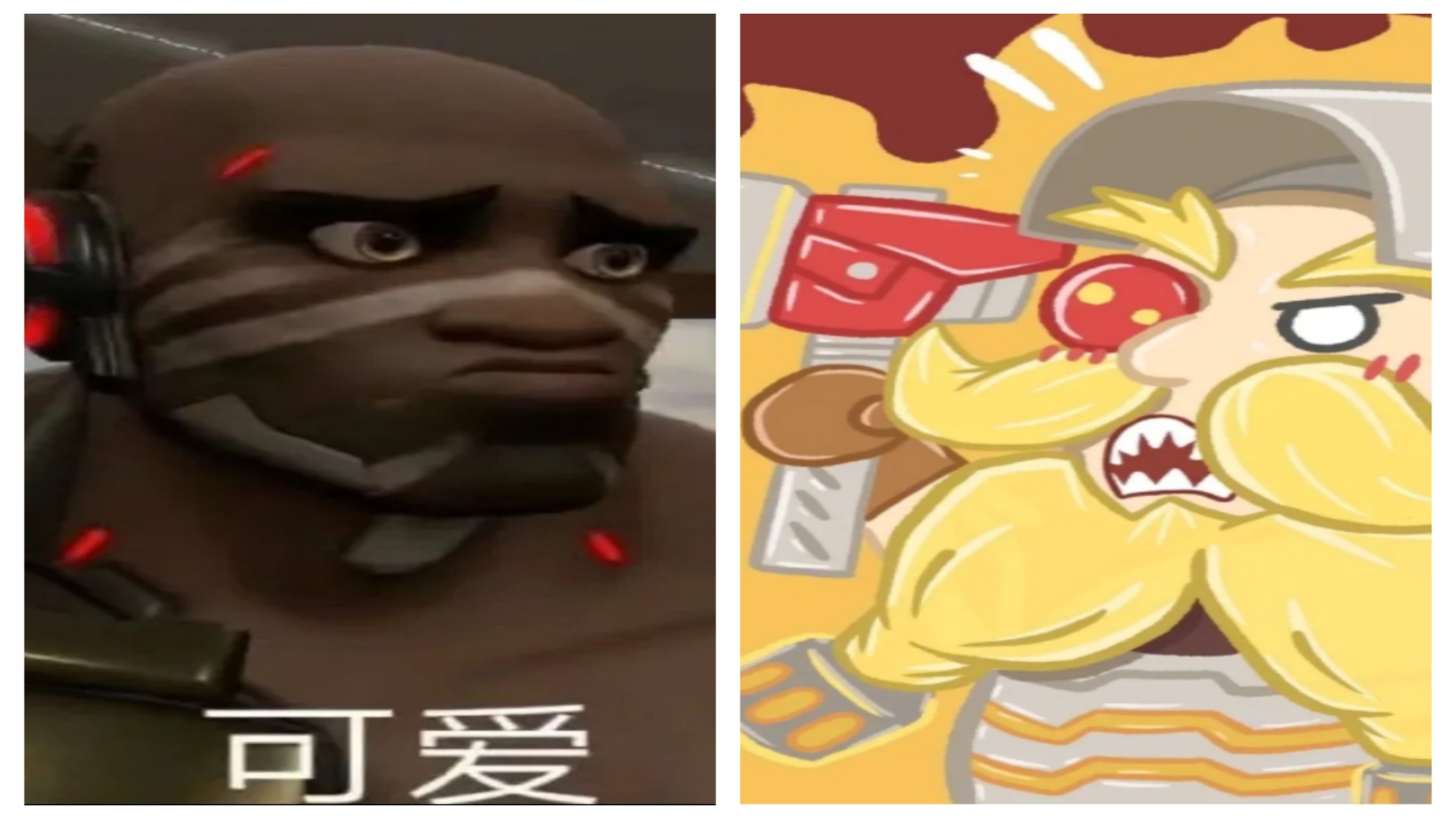 【蓝尼玛】在我钢之炼金师眼里 你就是个铁蛋蛋而已#守望先锋#