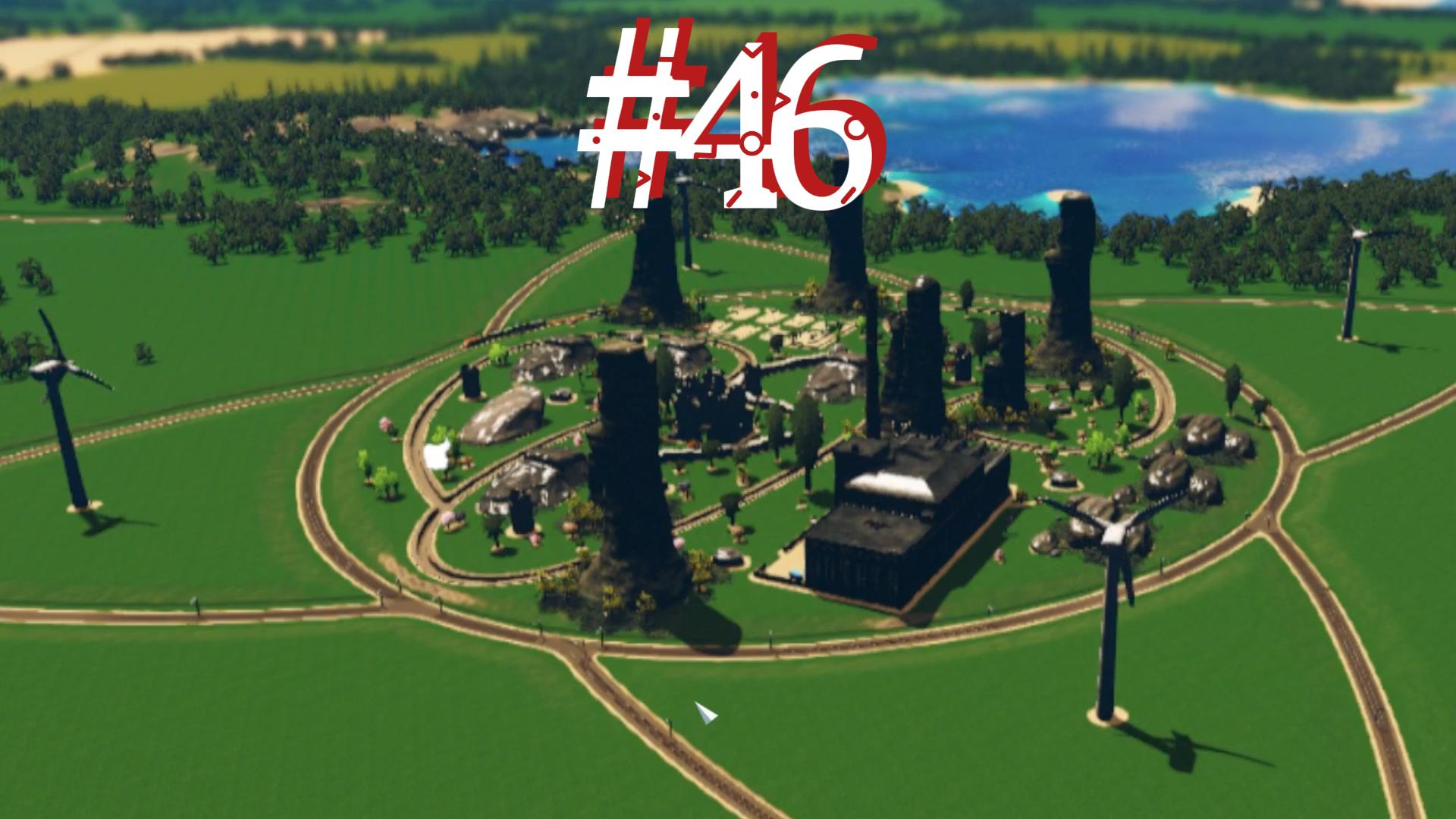 都市天际线46\-改造火车轨道之四叶草轨道#都市天际线#Steam游戏