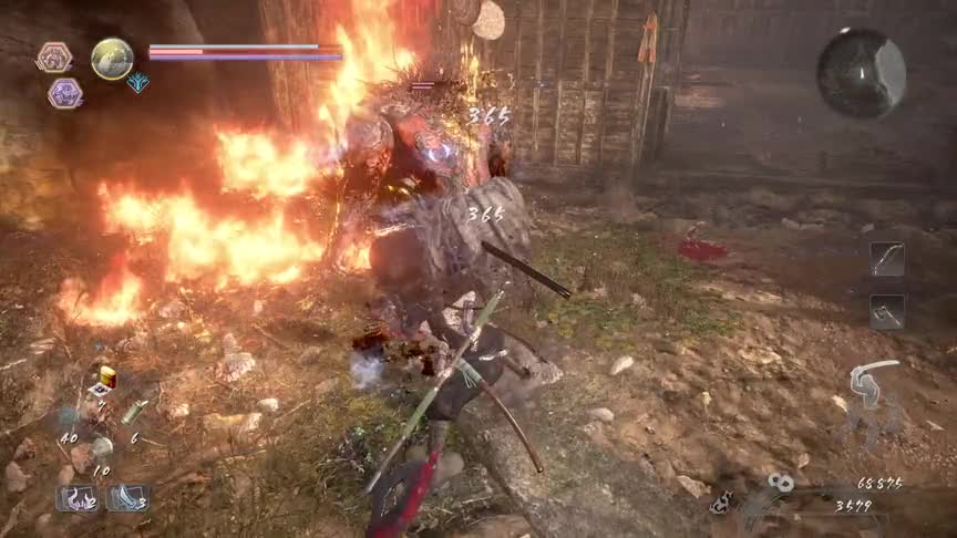 仁王2攻略第二章 烟鬼这个boss比马头都简单！