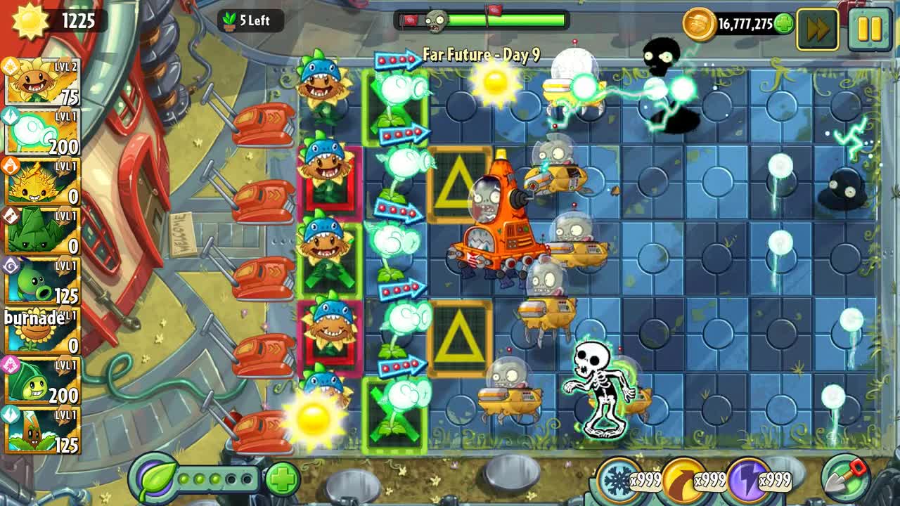 大海解说植物大战僵尸国际版：电能射手，把未来僵尸电焦