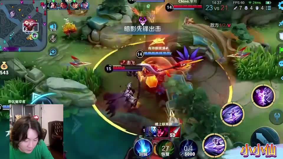 张大仙：这个打野，哪里亮了点哪里，感觉真爽