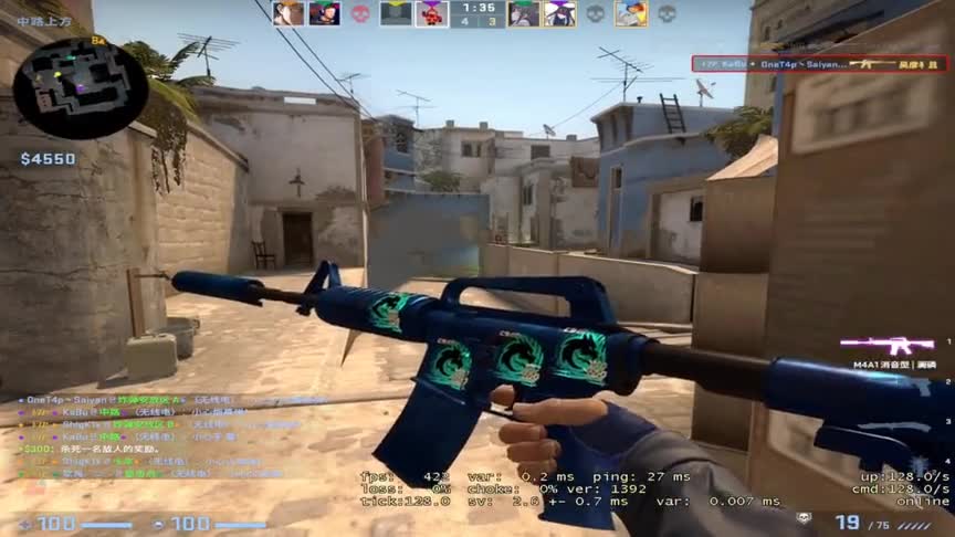 闪电哥CSGO精彩击杀，苦练那么久的技术，是时候给大家表演一下