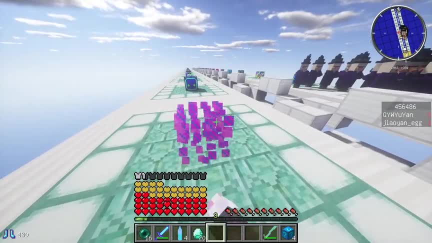 我的世界：幸运方块双人对决！欧皇与非酋之间的战斗！