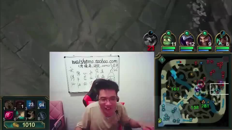 17年大司马：整把游戏都在炸胡，被莽夫剑圣吊锤