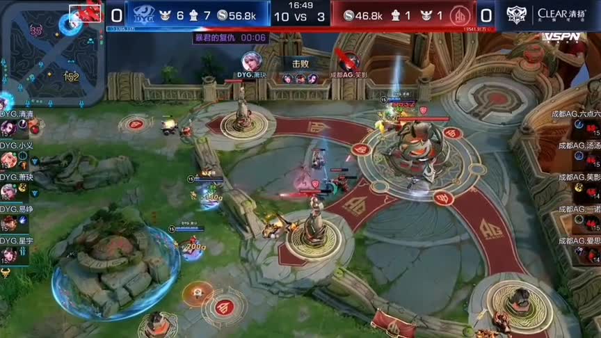 王者：恭喜DYG获得2020KPL秋季赛总冠军，小义获得秋季赛MVP