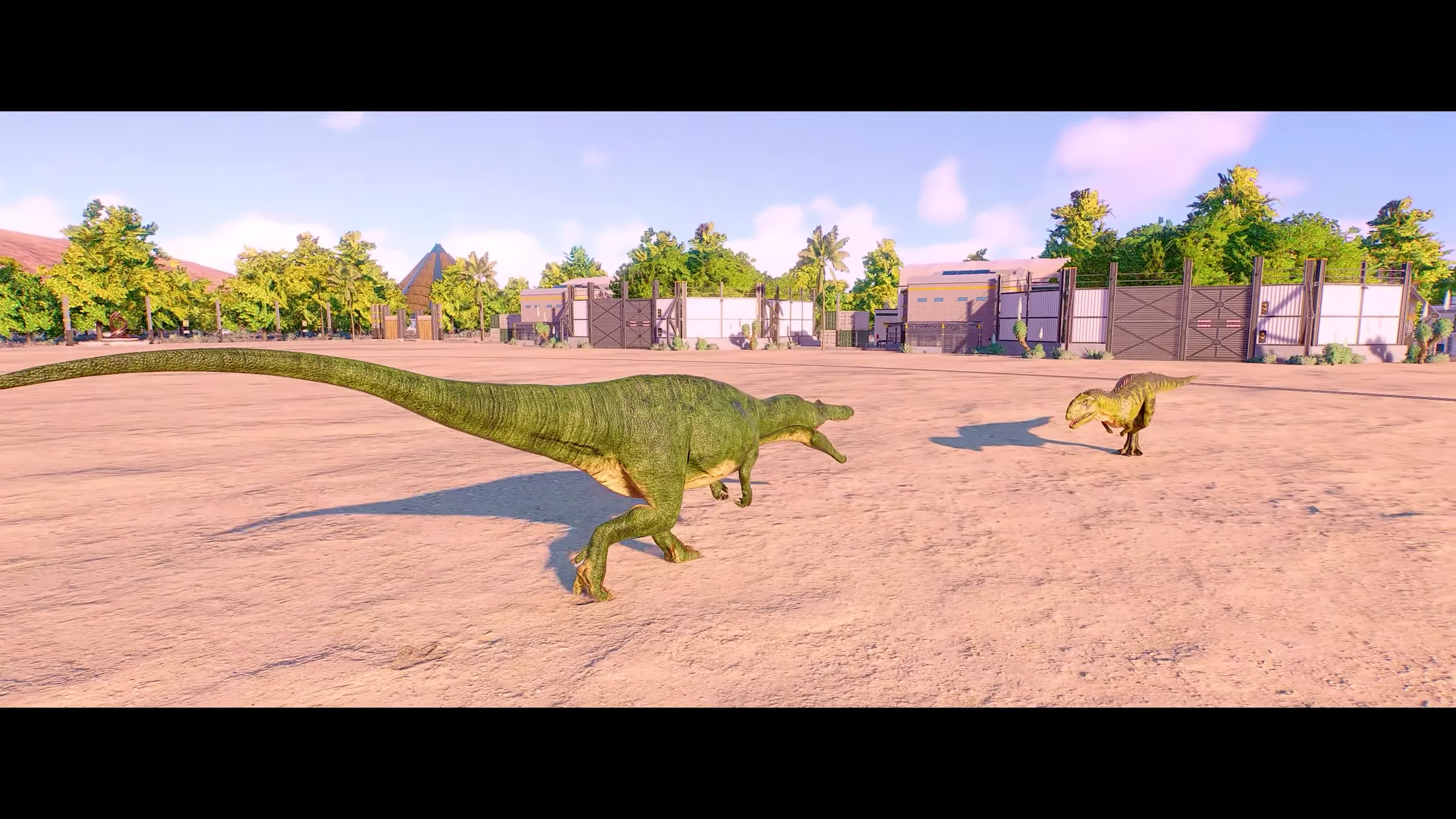 似鳄龙，捕猎镜头秀 ~侏罗纪世界进化 2 代