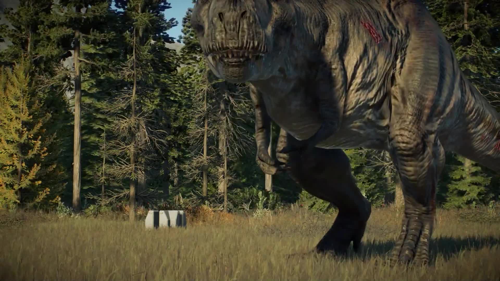 REXY 霸王龙 VS 狂暴龙 ~ 侏罗纪世界进化 2 代