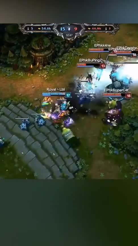 职业选手高能集锦之Uzi，乌兹永远滴神！